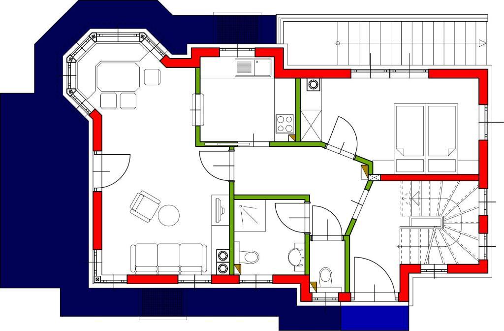 S'Doerfl Chalets Mayrhofen Kamer foto